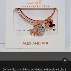 New I live in a fantasyland Disney exclusive Alex and ani bangle